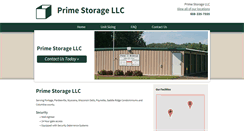 Desktop Screenshot of primeminiselfstorage.com